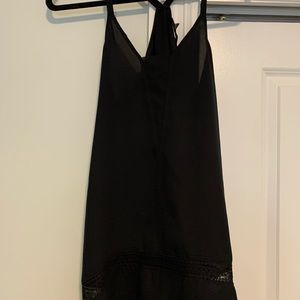 Express black flowy tank top